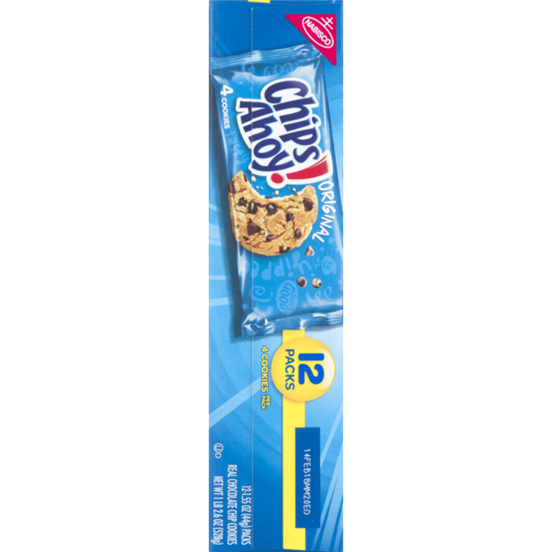 Chips Ahoy! Original Real Chocolate Chip Cookies (1.55 oz) from Costco Instacart