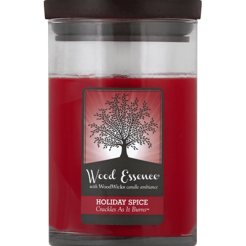 Wood Essence Candle, Holiday Spice (1 each) Instacart