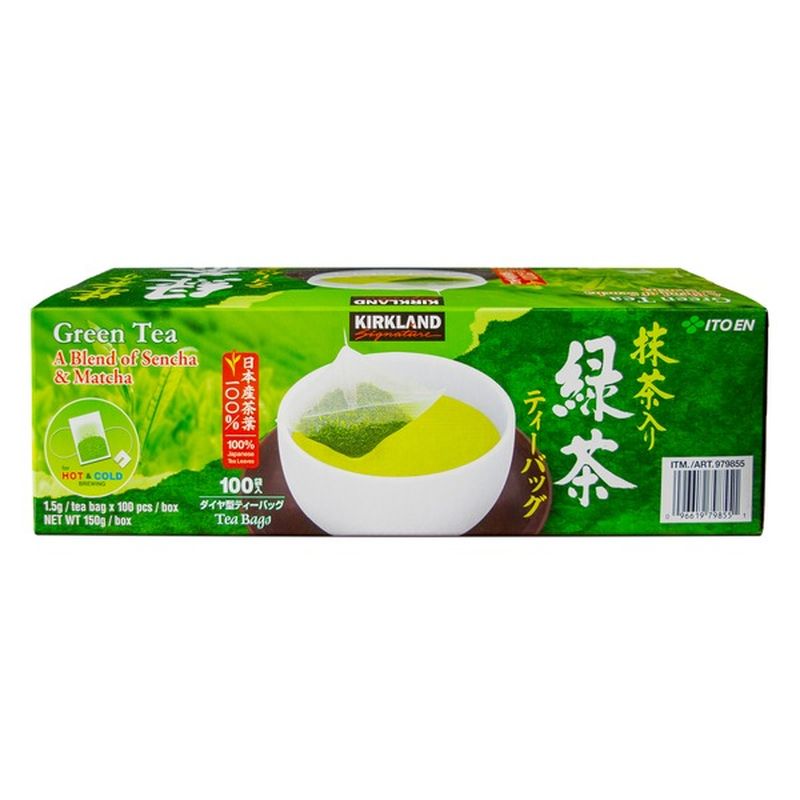 Kirkland Signature Japanese Green Tea, 100Count Instacart