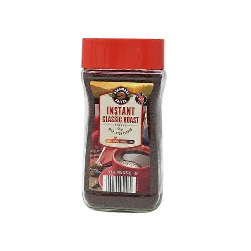 Beaumont Regular Instant Coffee (8 oz) - Instacart