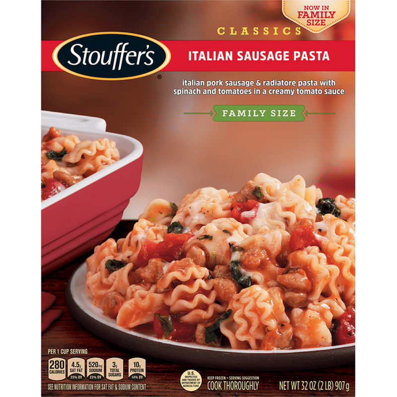 Frozen Pasta Meals