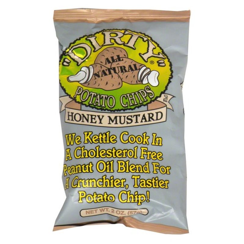 Dirty Potato Chips, Honey Mustard (2 oz) Instacart