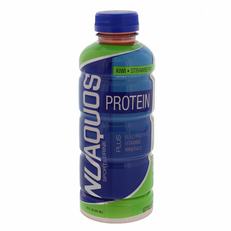 Nu Aquos Kiwi Strawberry Protein Drink