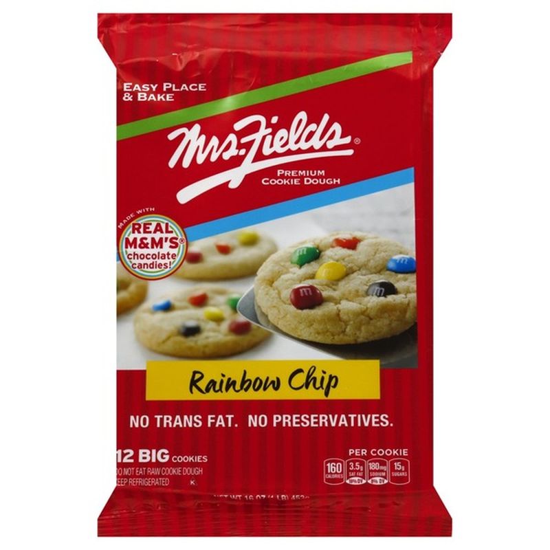 Mrs. Field's Cookie Dough, Premium, Rainbow Chip (12 each) from Safeway