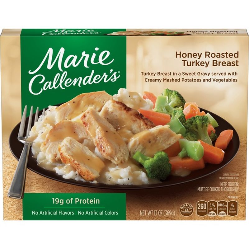 Marie Callender s Honey Roasted Turkey Dinners 13 Oz From Food Lion 