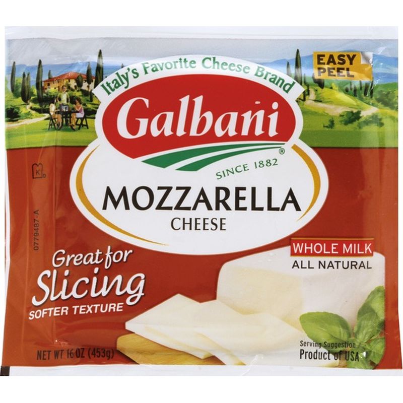 Galbani Dairy Galbani Whole Milk Mozzarella Cheese (16 oz) from Market ...