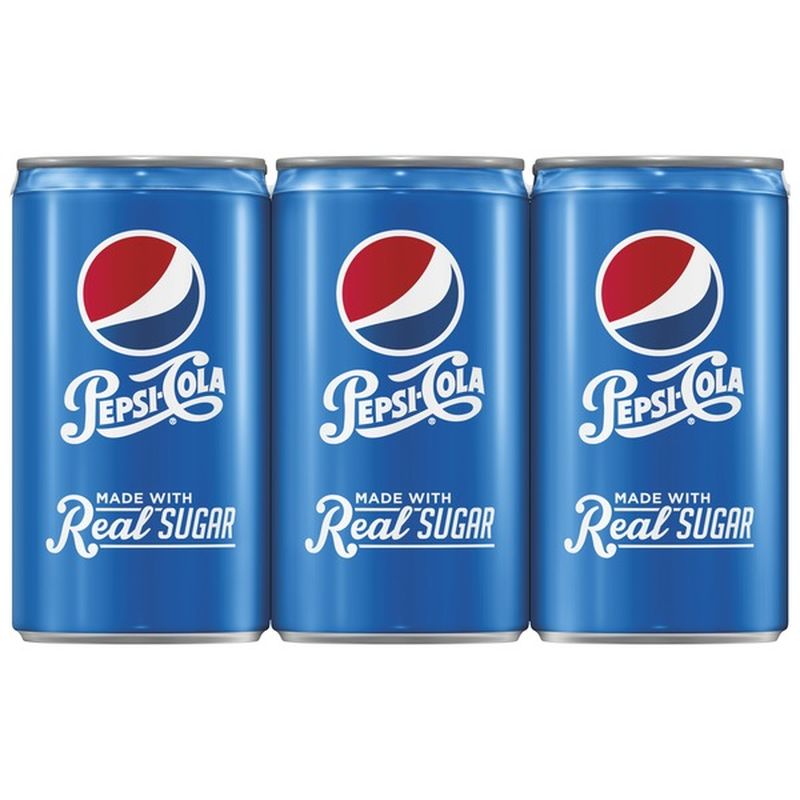 Pepsi Cola With Real Sugar (7.5 fl oz) from Winn-Dixie - Instacart