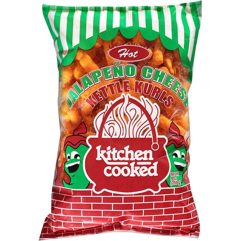 Kitchen Cooked Hot Jalapeno Cheese Kettle Kurls (9 oz) Delivery or