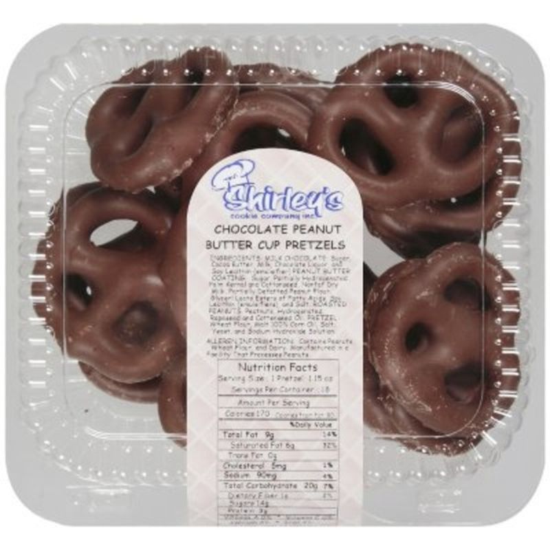 Shirley's Cookie Company Chocolate Peanut Butter Cup Pretzels (20.7 oz