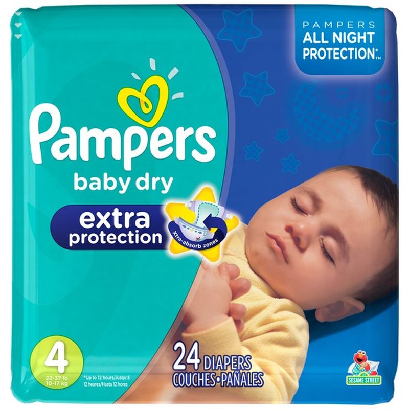 overnight pampers size 4