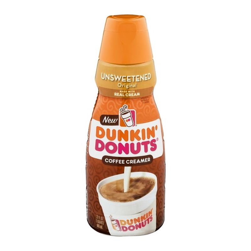 Dunkin' Donuts Coffee Creamer Unsweetened (32 fl oz) Instacart