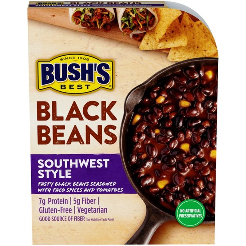 Bush's Best Southwest Style Black Beans (23 oz) Instacart