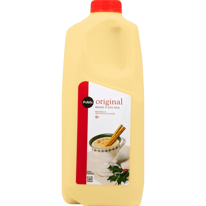 Publix Egg Nog, Original (0.5 gal) Instacart