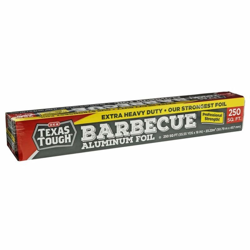 Texas Tough Aluminum Foil, Barbecue, Extra Heavy Duty