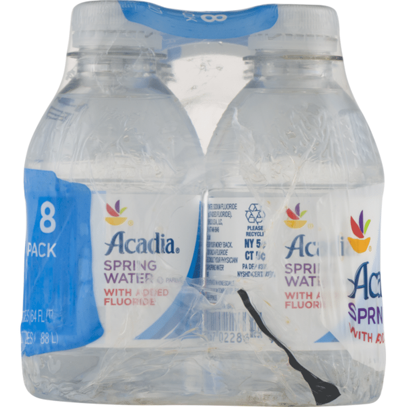 Acadia Natural Spring Water 8 PK (8 fl oz) from Stop & Shop Instacart