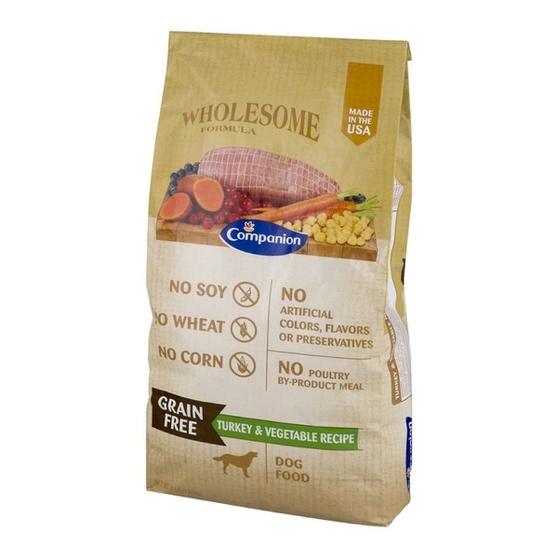 Companion Grain Free Dog Food Turkey & Vegetable (4 lb) Instacart