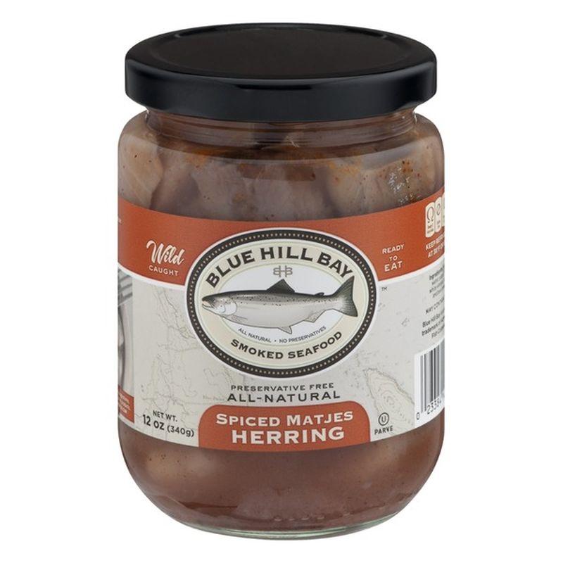 Blue Hill Bay Smoked Seafood Spiced Matjes Herring (12 oz) Instacart