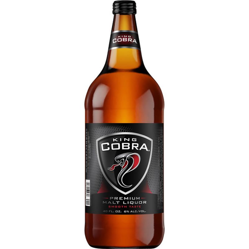 King Cobra Malt Premium Malt Liquor (40 fl oz) Instacart