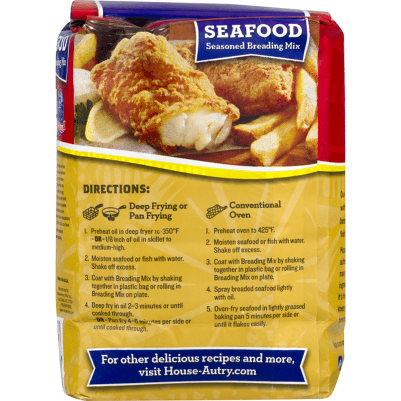 House Autry Seasoned Breading Mix Seafood (2 lb) - Instacart