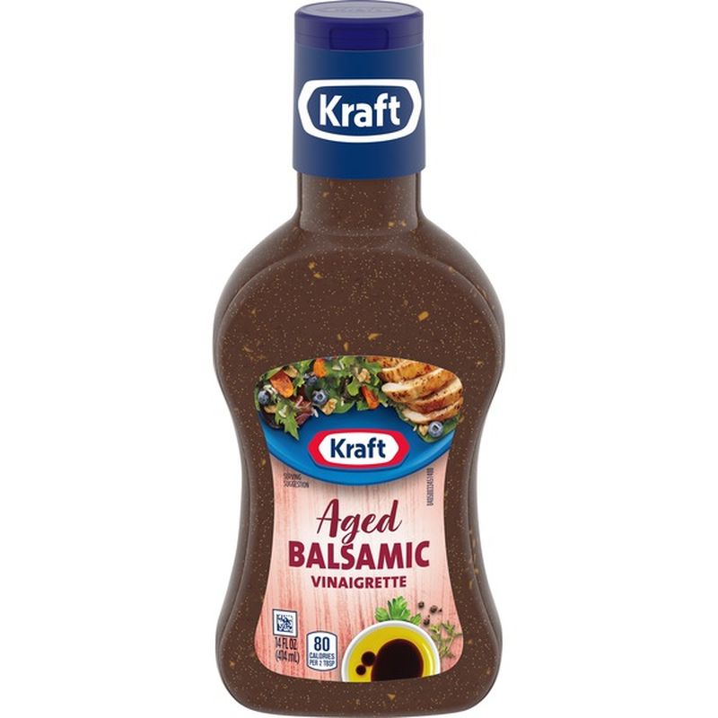Kraft Aged Balsamic Vinaigrette Dressing (14 fl oz) Instacart