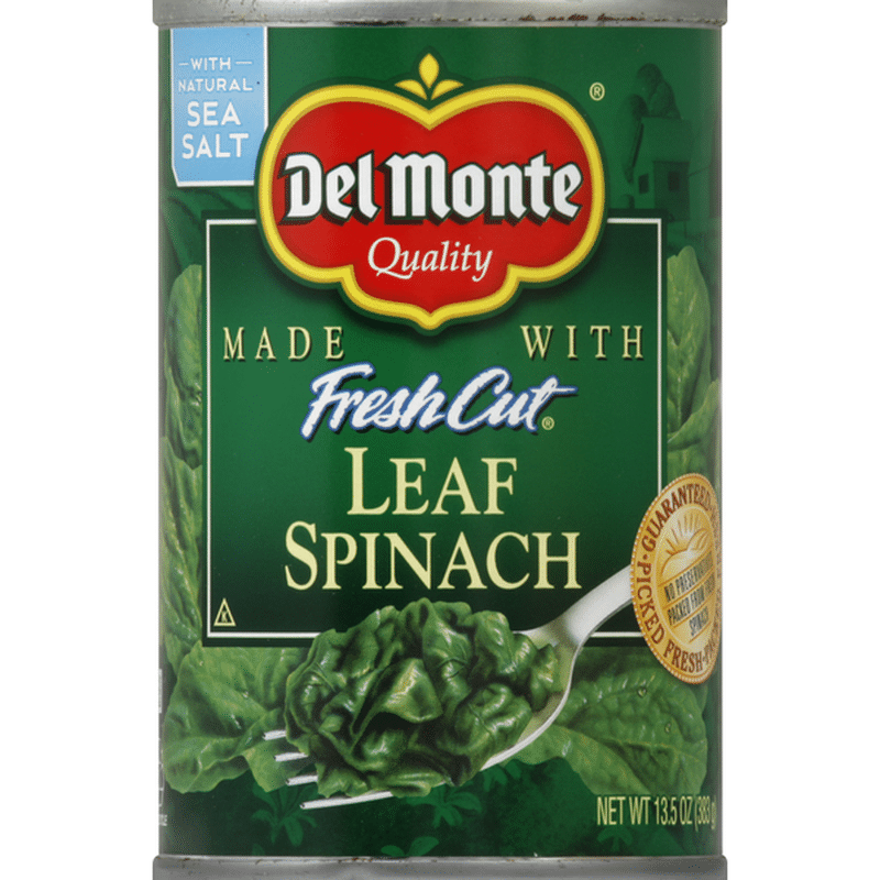 Del Monte Spinach, Leaf (13.5 oz) Instacart