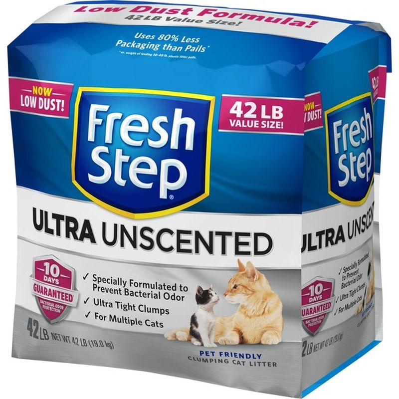 fresh step cat litter 42 lb
