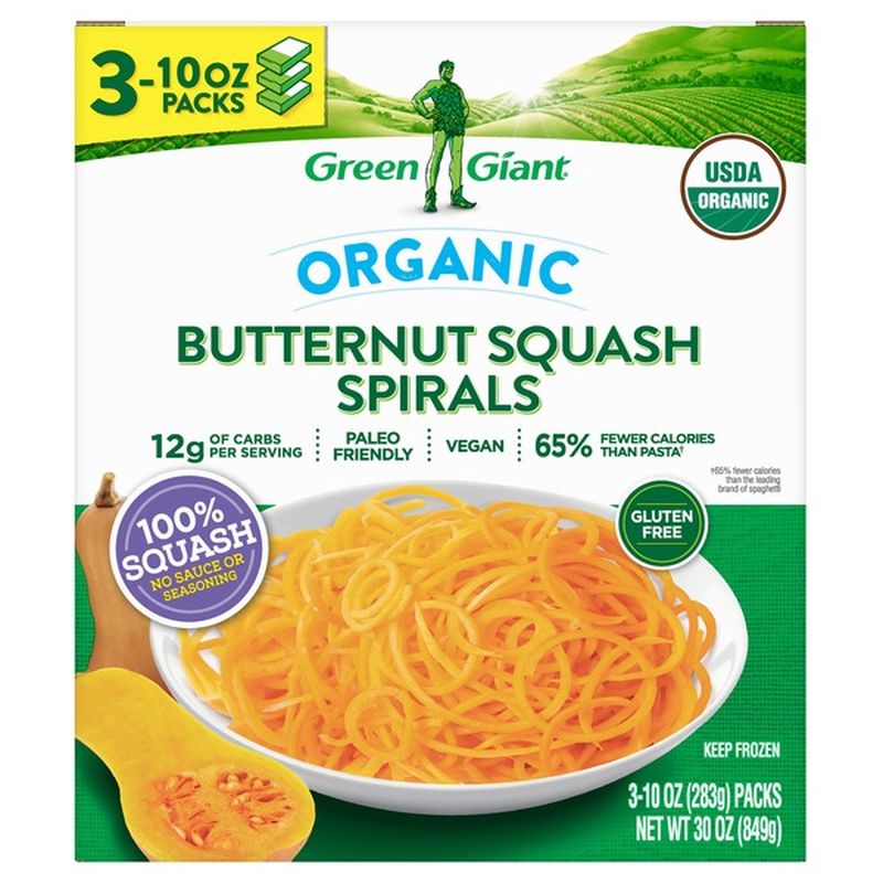 Green Giant Organic Butternut Squash Spirals
