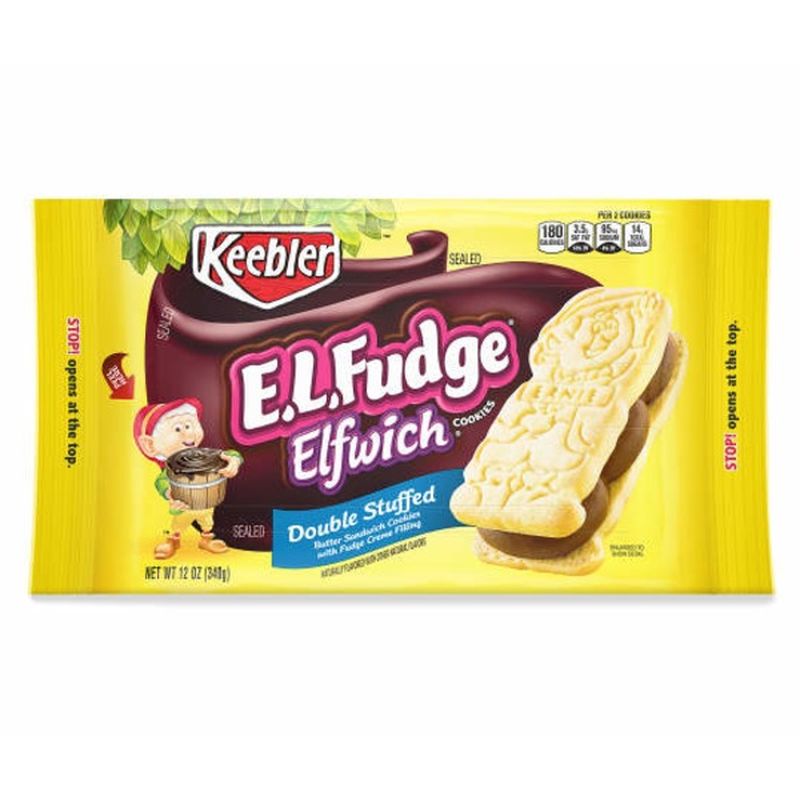 Keebler E L Fudge Elfwich Cookies Original 12 Oz Instacart