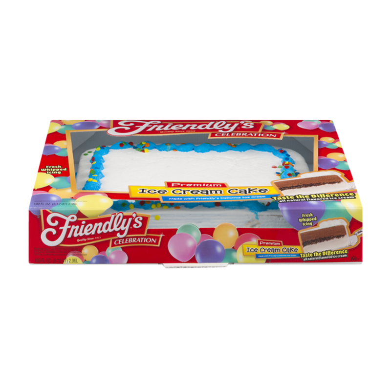 Friendlys Ice Cream Cake Premium Celebration 100 Oz From Stop And Shop Instacart 8829