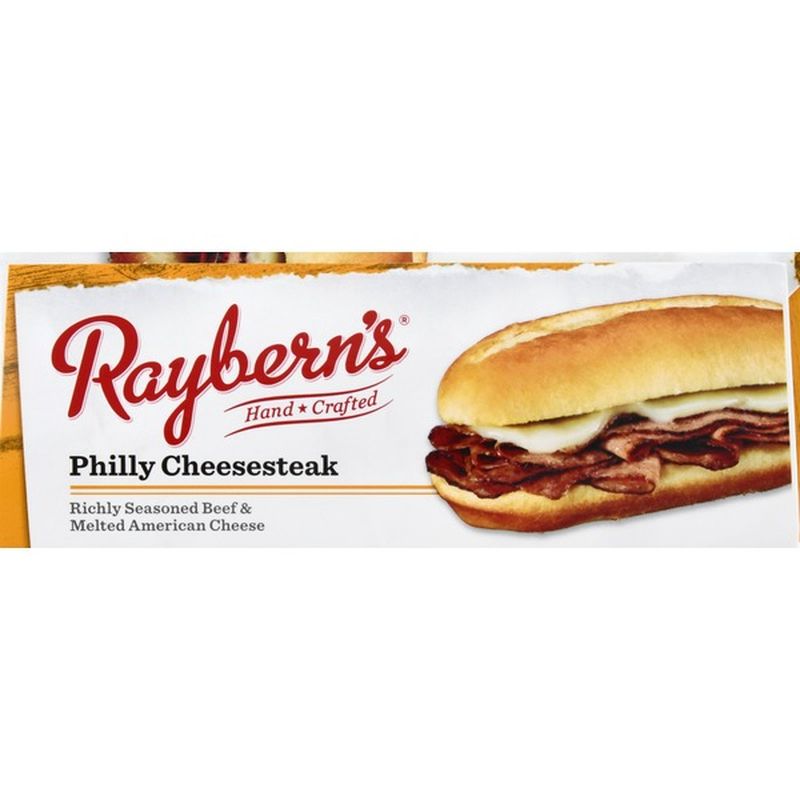 Rayberns Wrapped Sandwiches, Philly Cheesesteak (2 Each) - Instacart