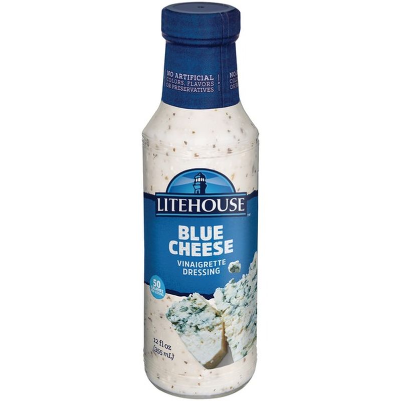 Litehouse Blue Cheese Vinaigrette Dressing (12 Fl Oz) - Instacart