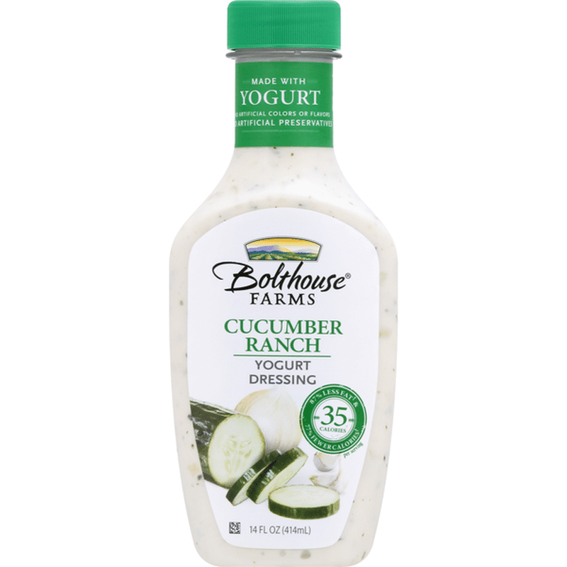 Bolthouse Farms Yogurt Dressing, Cucumber Ranch (14 oz) from Lunardi’s ...