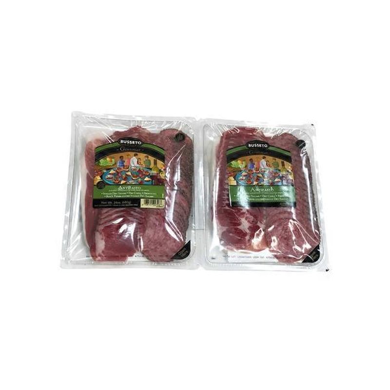 Busseto Foods Gourmet Antipasto Italian Dry Salami Dry Coppa Prosciutto