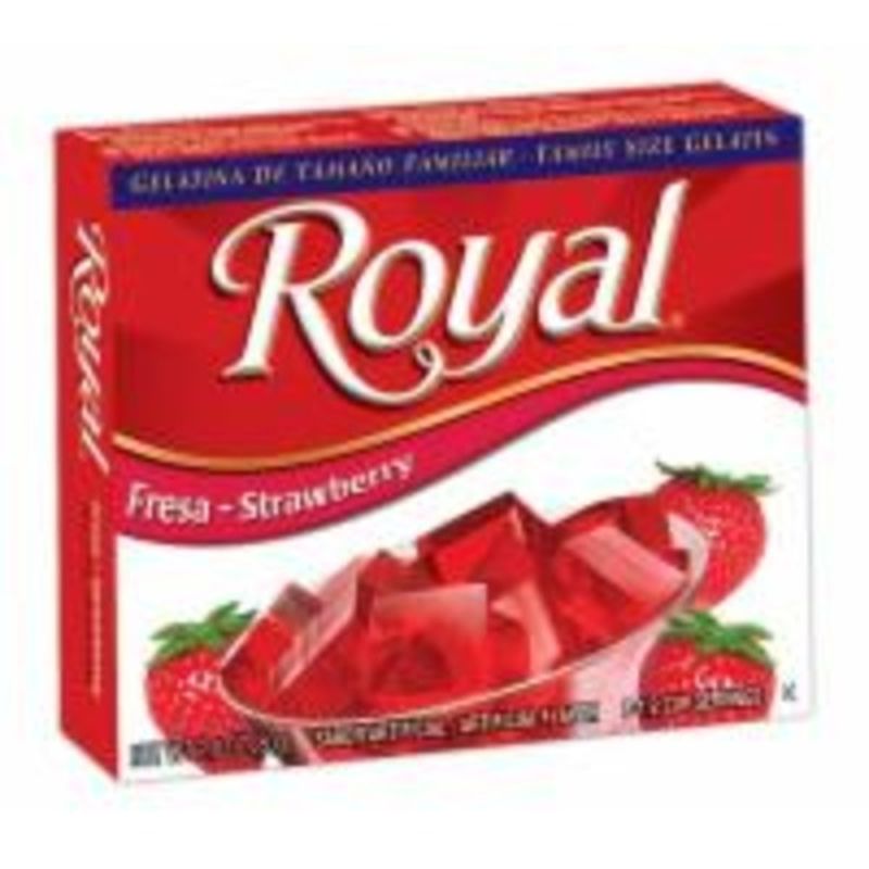 Royal Gelatin, Strawberry, Family Size (2.82 oz) - Instacart