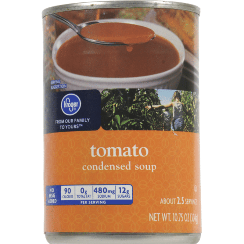 Kroger From Our Family To Yours Tomato Condensed Soup (10.75 fl oz