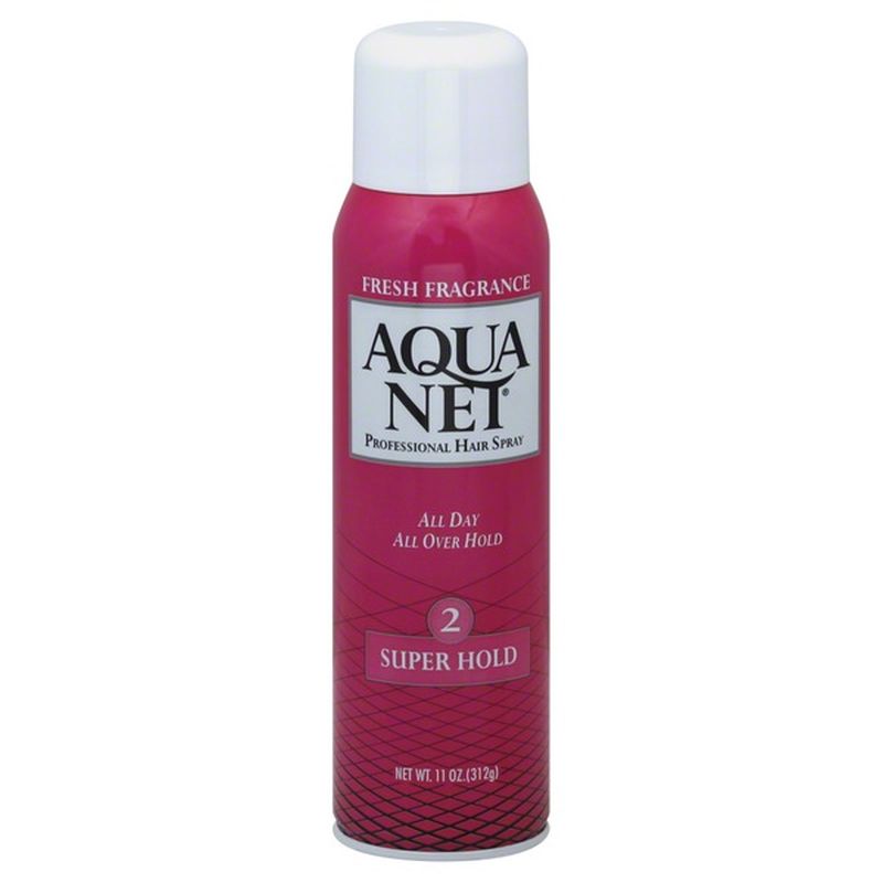 Aqua Net Hair Spray Professional Super Hold 2 Fresh Fragrance 11 Oz Instacart