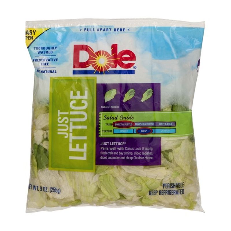 Dole Just Lettuce Salad Bag (11 oz) Instacart