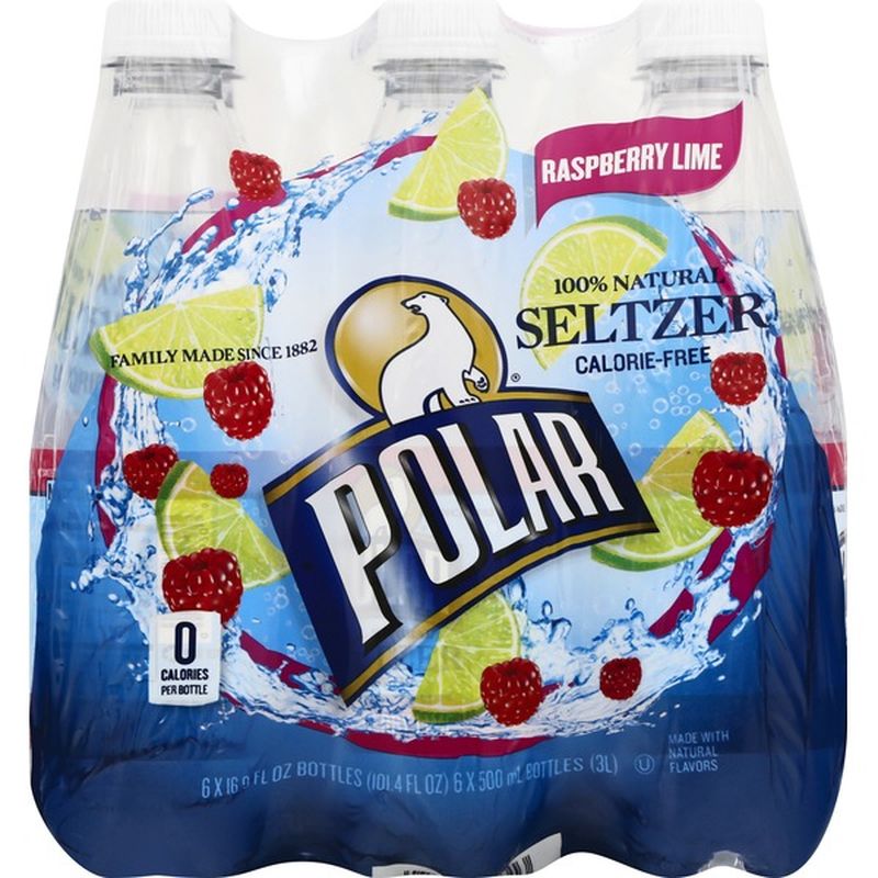 Polar Seltzer, Raspberry Lime (6 each) from Wegmans Instacart