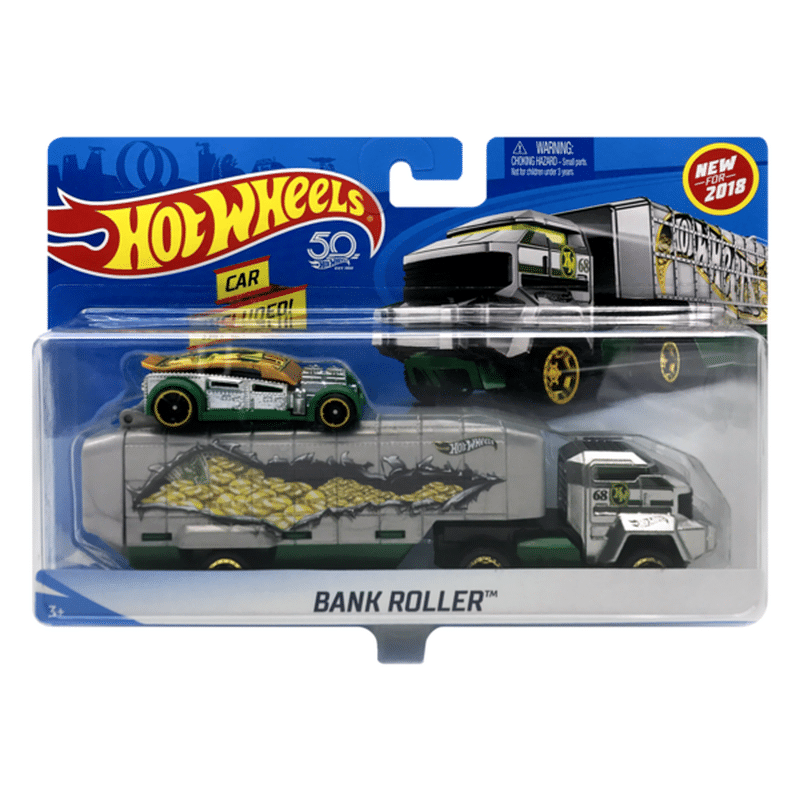 hot wheels bank roller