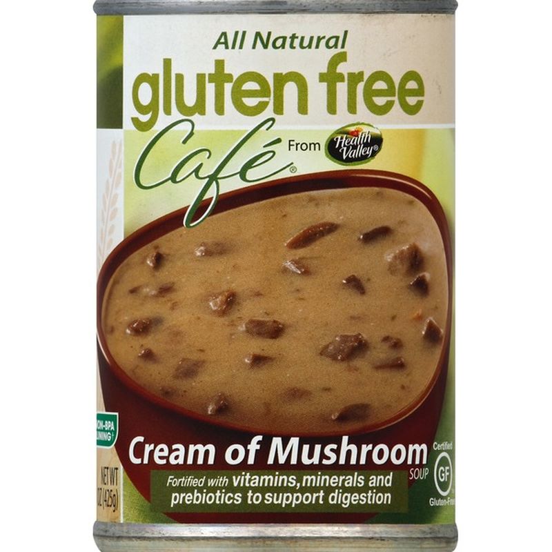 Health Valley Gluten Free Cafe Cream Of Mushroom Soup 15 Oz Delivery Or Pickup Near Me - Instacart