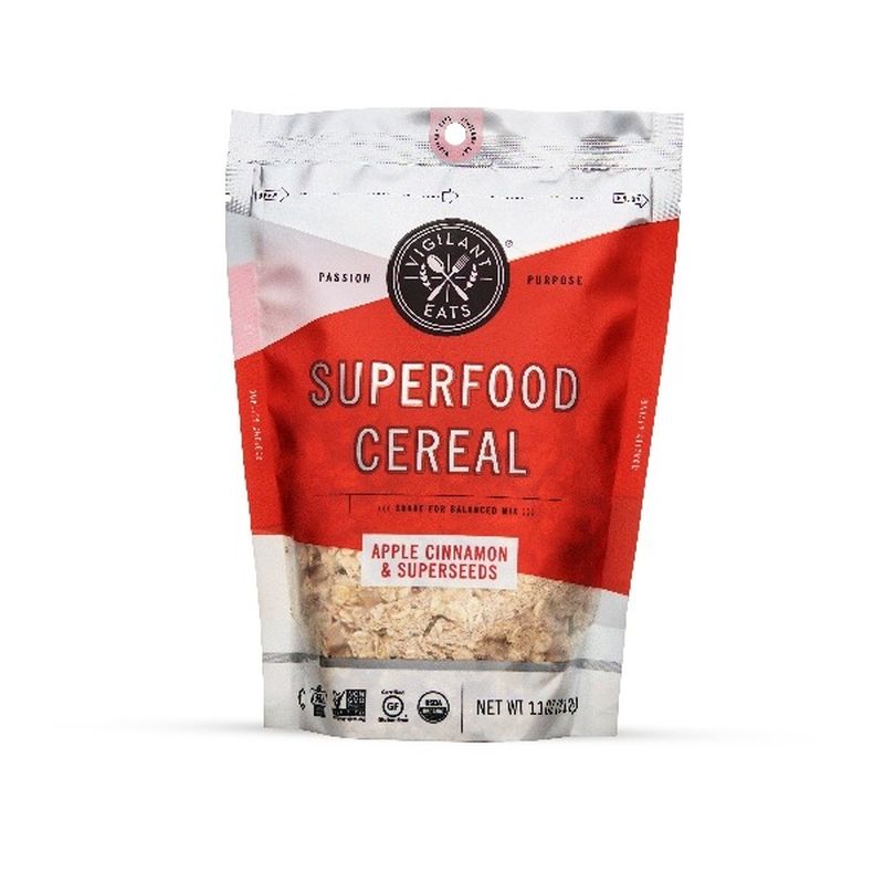 Vigilant Eats Apple Cinnamon Cereal Bag