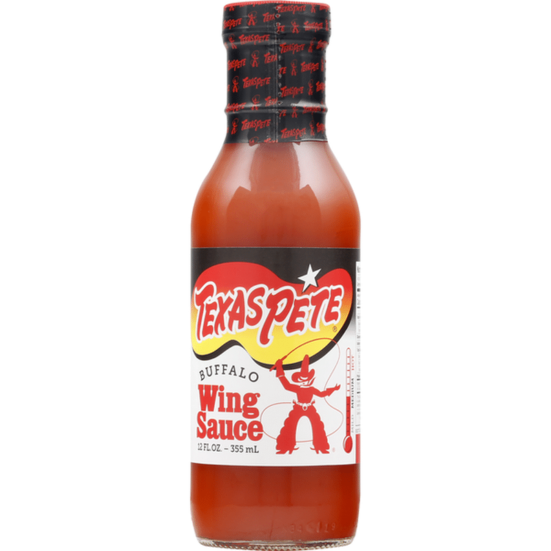 Texas Pete Sauce, Buffalo Wing, Medium (12 oz) Instacart