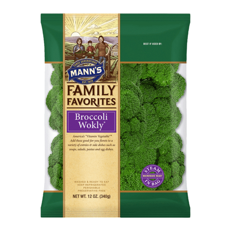 Wegmans Organic Food You Feel Good About Cleaned and Cut Broccoli Florets