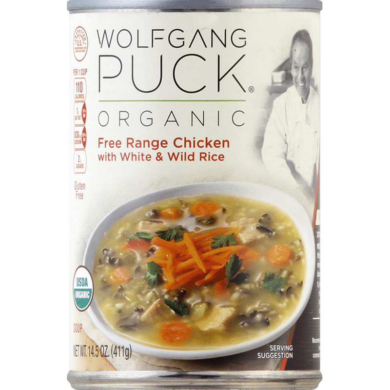 Wolfgang Puck® Organic Free Range Chicken with White & Wild Rice Soup