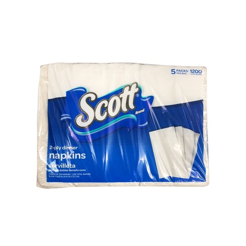 Scott 2Ply Dinner Napkins (250 ct) Instacart