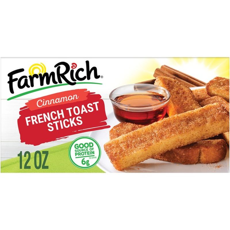 Farm Rich Cinnamon French Toast Sticks (12 oz) Instacart
