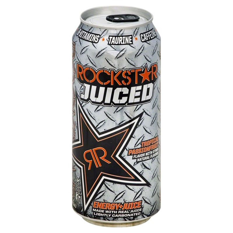 Rockstar Juiced Energy Drink Tropical Passionfruit (16 fl oz) from