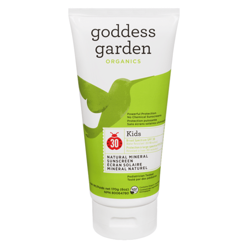 Goddess Garden Broad Spectrum Spf 30 Kids Natural Mineral Sunscreen