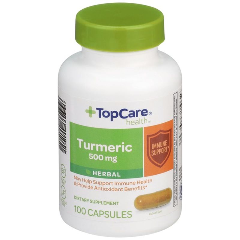 Top Care Turmeric 500 Mg May Help Support Immune Health ...