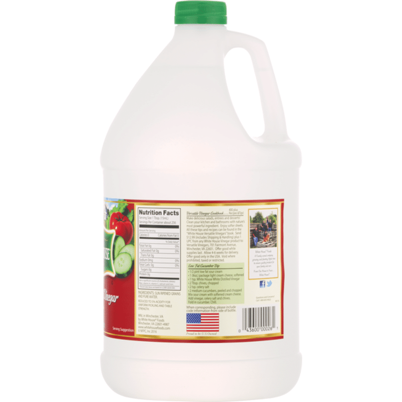 White House White Distilled Vinegar (128 fl oz) from Publix - Instacart